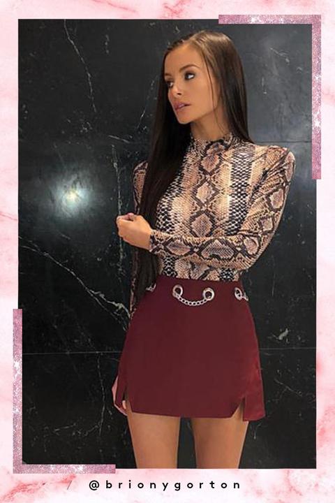 Camilla Wine Chain Skort