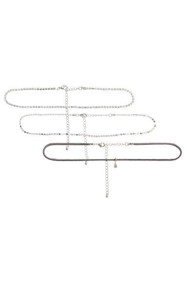 H & M - Collane, 3 Pz - Argento