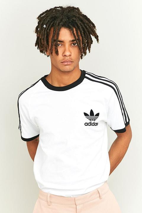 Adidas Originals 3-stripe White T-shirt