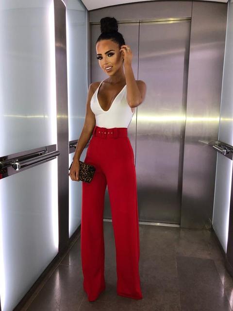 Khloe Plunge Bodysuit - Off White