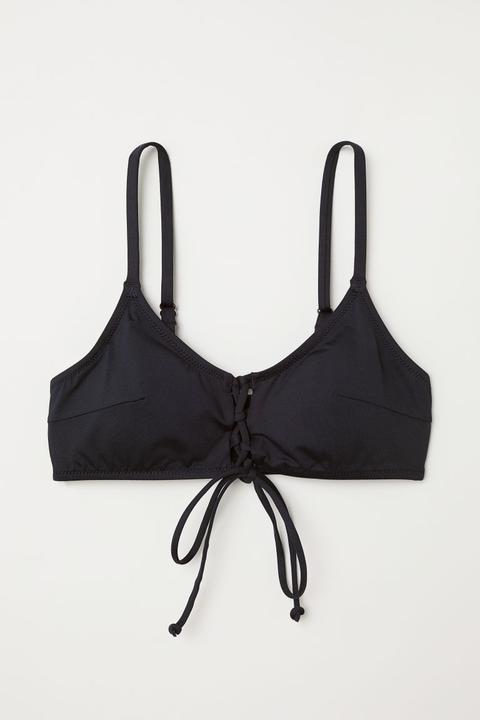 Top De Bikini - Negro