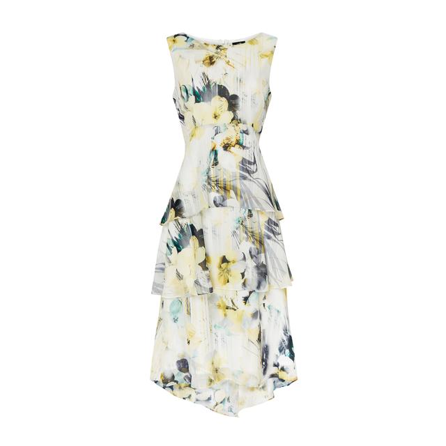 wallis ivory floral dress