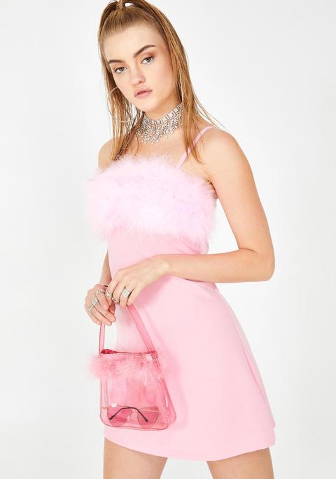 marabou dress
