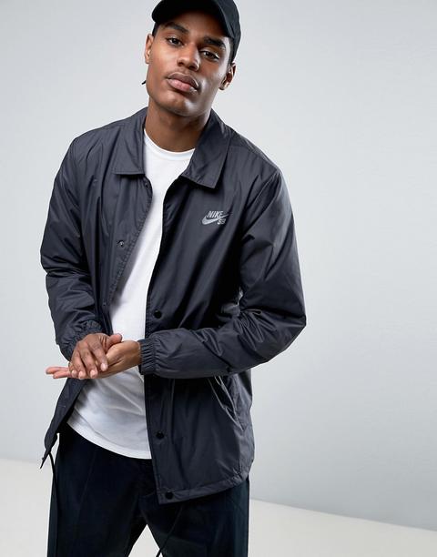 Chaqueta Estilo Entrenador Negra 829509-010 De Nike Sb