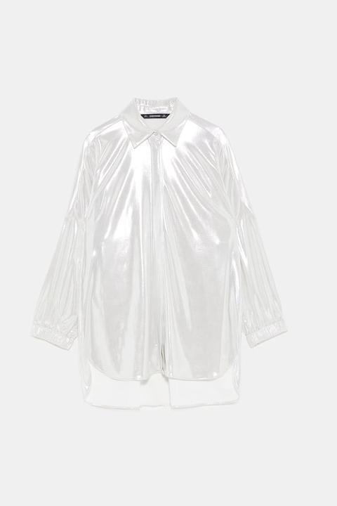 Lamé-effect Shirt