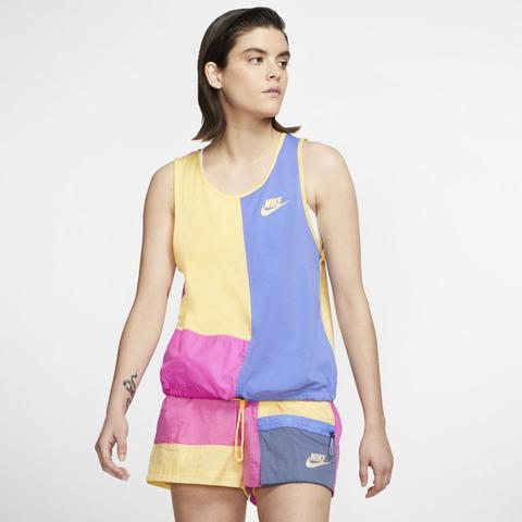 Nike Sportswear Icon Clash Camiseta De Tirantes - Mujer - Amarillo