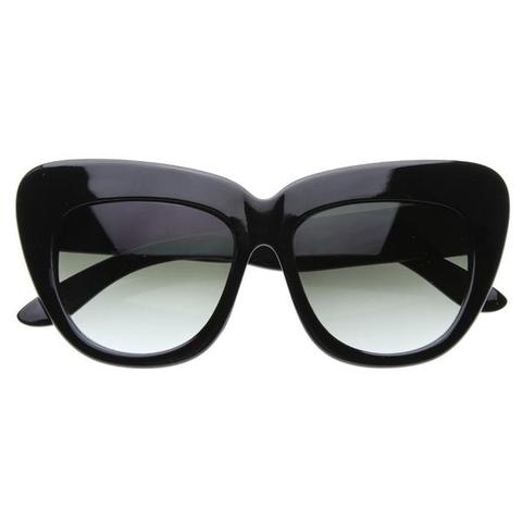 Women's La Fashion Oversize Cat Eye Sunglasses