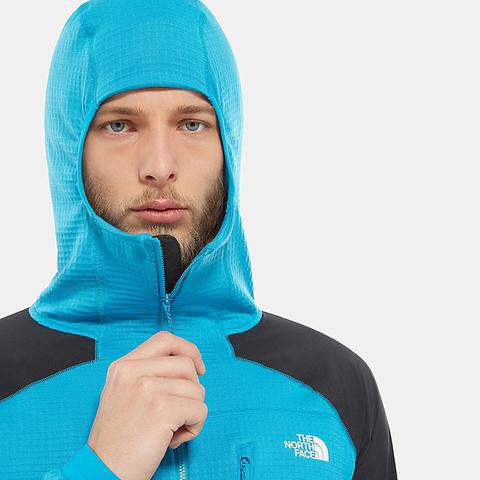 men's impendor grid hoodie