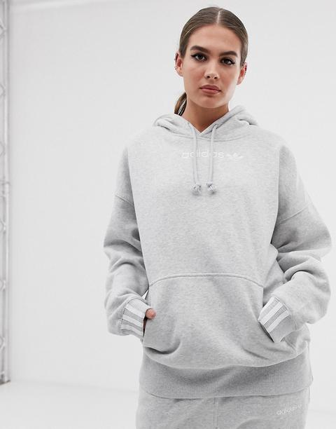 Adidas Originals Coeeze Hoodie In Grey 