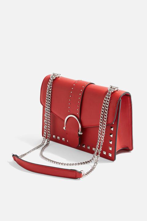 Topshop beth studded store shoulder bag