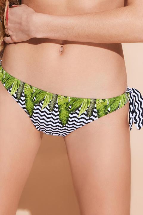 Bikini Slip Fiocchi Banano Chevron