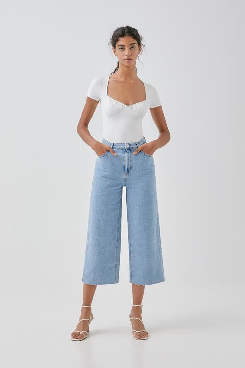 Jeans Culotte Básicos