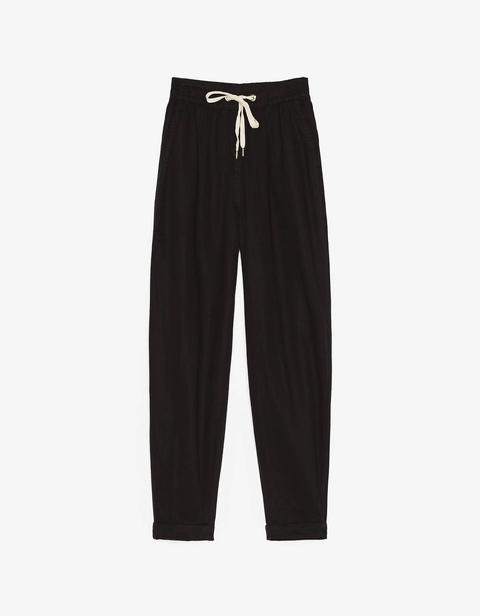 Jogger Tencel® Con Dobladillo