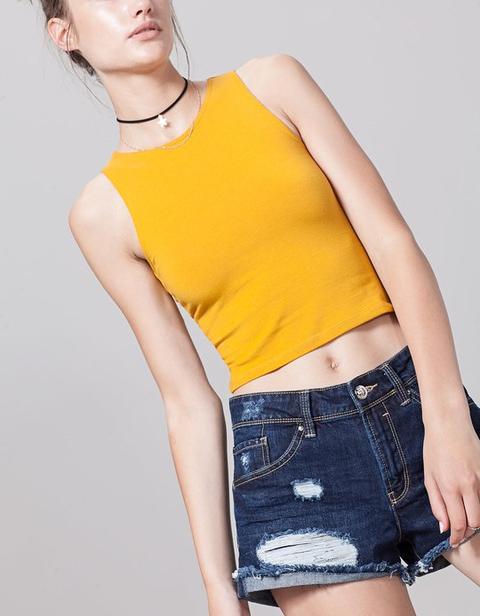 Crop Top Halter