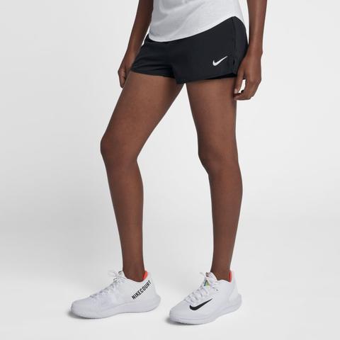 Nikecourt Flex Pantalón Corto De Tenis - Mujer - Negro