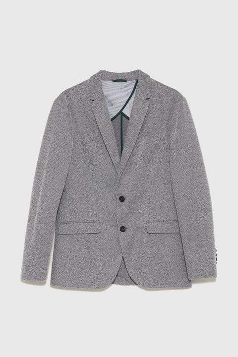 Blazer Jaspé Texture