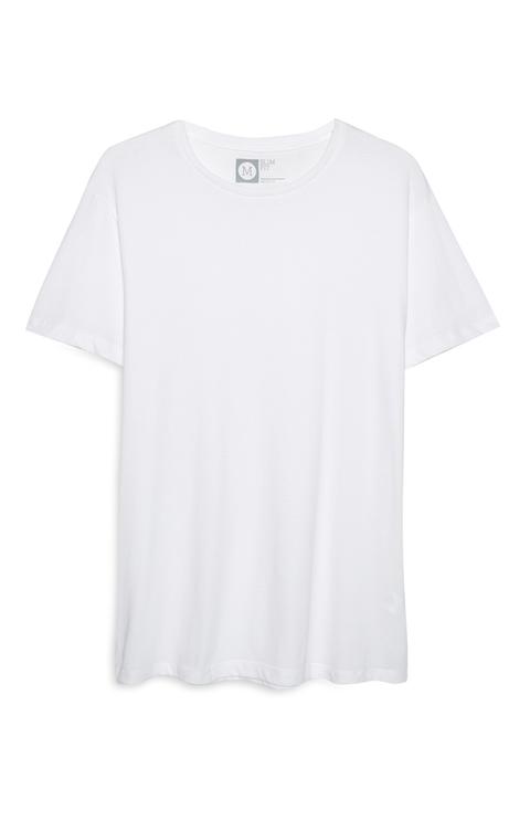 White Crew Neck T-shirt