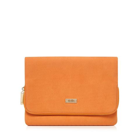 Faith - Orange 'pring' Clutch Bag