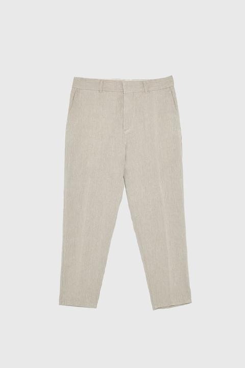 zara linen pants