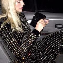 Abito Glitter Queen