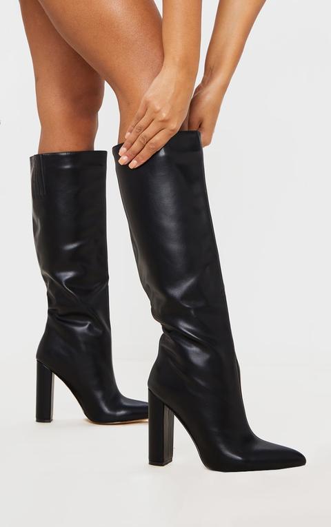 Wide fit best sale high heel boots