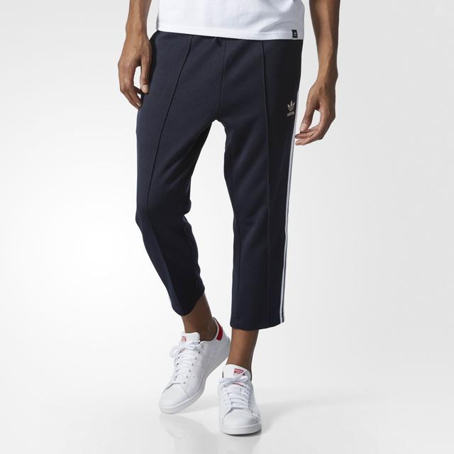 adidas relaxed cropped track pants