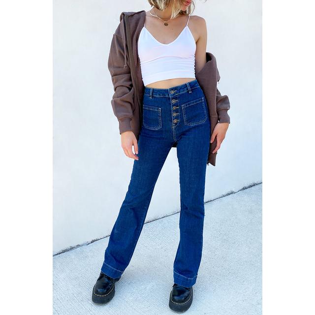 Jeans Palazzo from SUBDUED on 21 Buttons