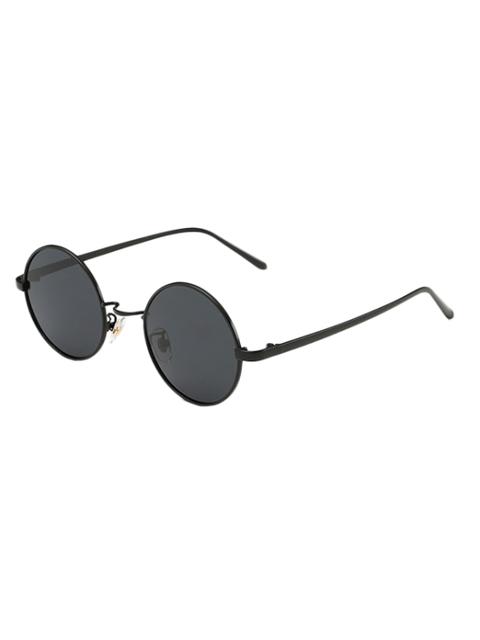 Streetwear Metal Round Sunglasses