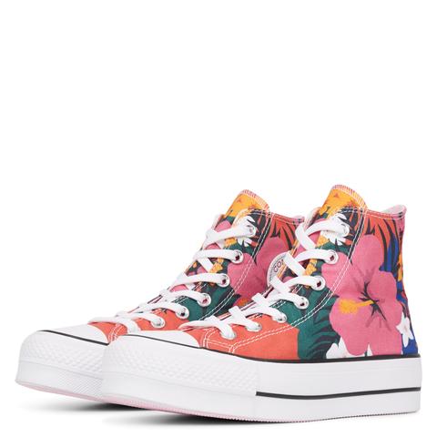 Chuck Taylor All Star Paradise Prints Platform High Top