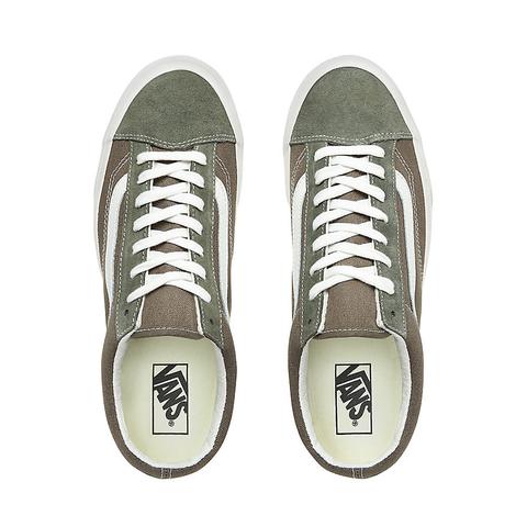 vans verde look