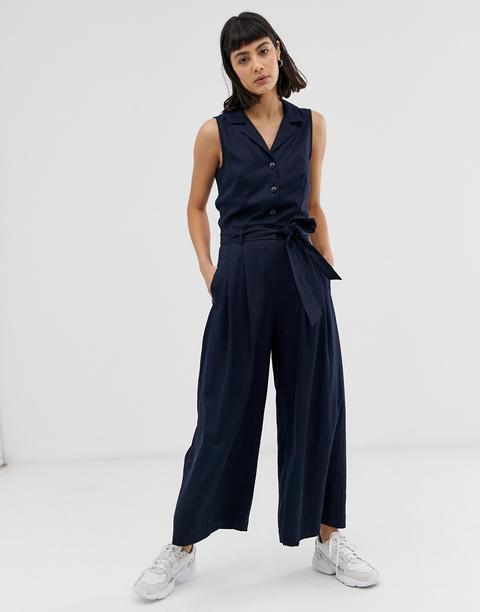 Weekday - Combinaison - Bleu Marine