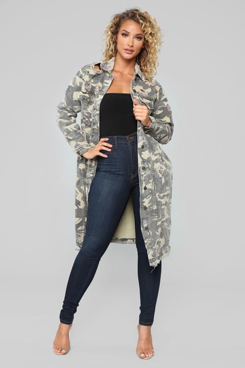 Chasin' Shadows Jacket - Olive