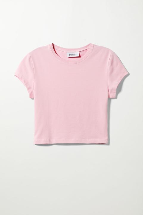 Sabra Crop T-shirt - Pink