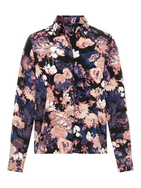 Vero Moda Floral Shirt Women Black