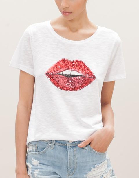 Camiseta Paillettes Boca