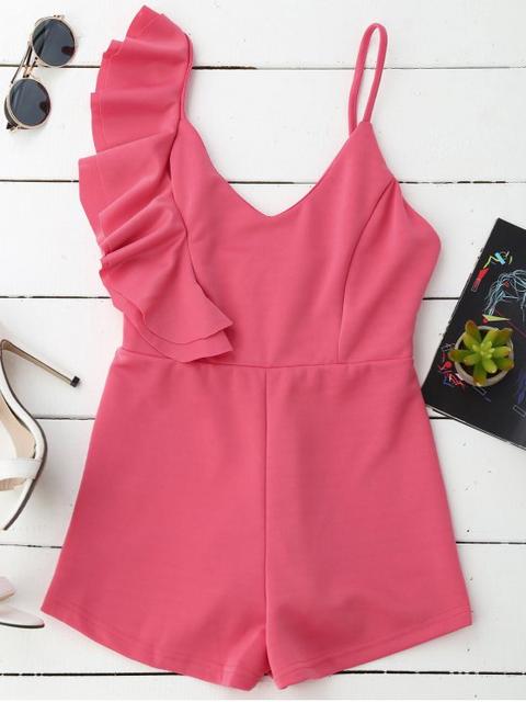 Ruffle Cami Romper