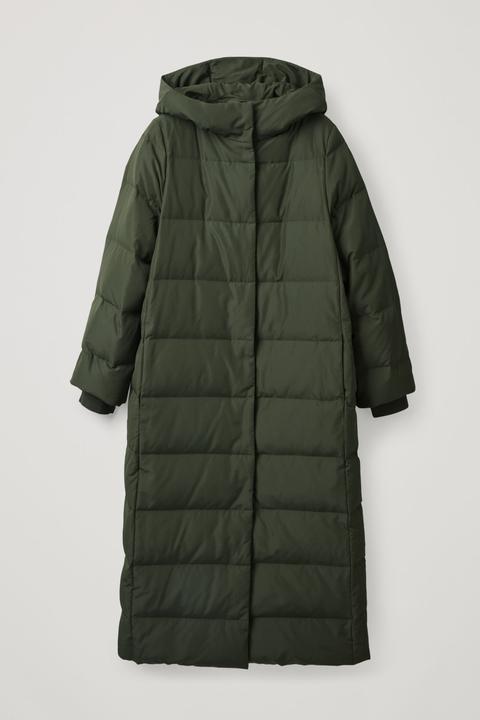 Hooded Long Puffer Coat