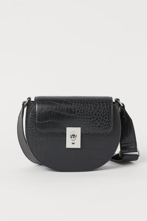 Small Saddle Bag - Black