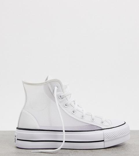 Converse chuck sales taylor blanche montante