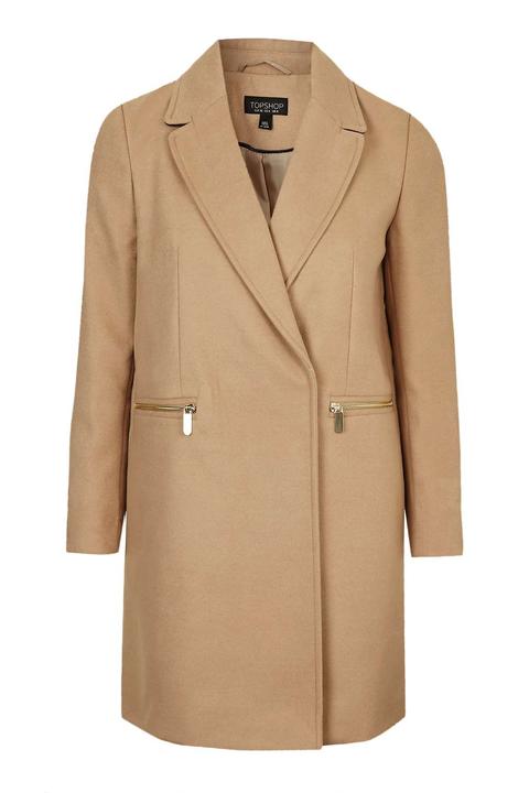 Slim Fit Boyfriend Coat