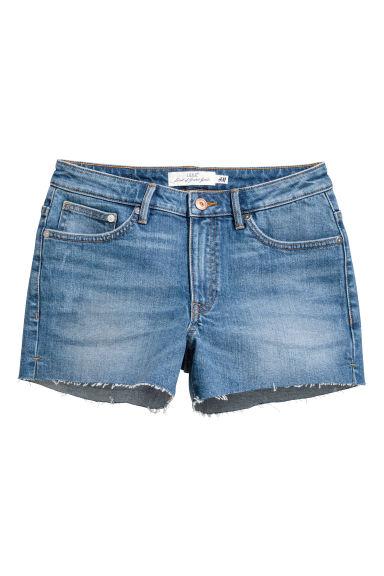 H & M - Shorts Di Jeans - Blu