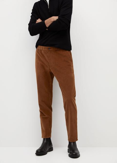 Pantalón Micropana Tapered Cropped