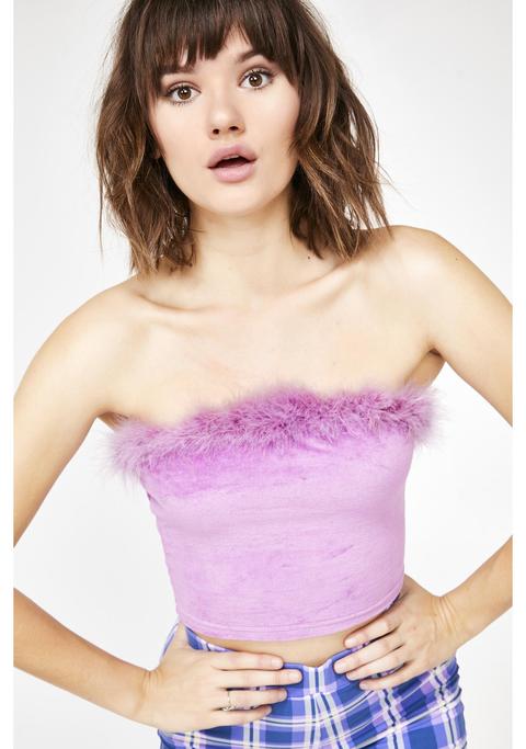 No Scrubz Velvet Tube Top