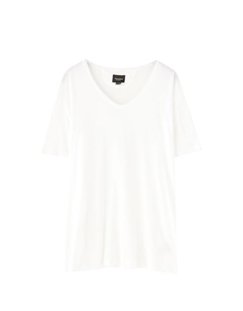 Camiseta Cuello Pico Amplio