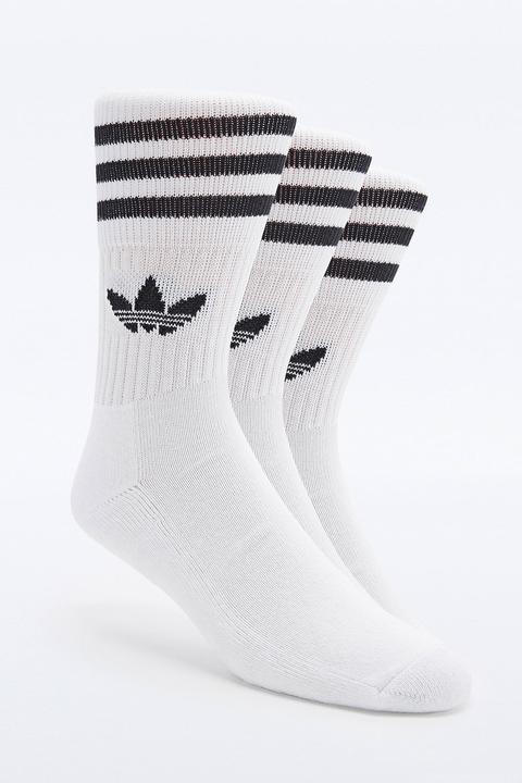 Adidas White Socks Pack, White