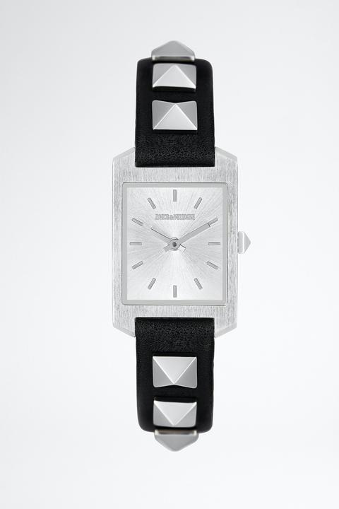 Reloj Timeline Clous Et Cuir