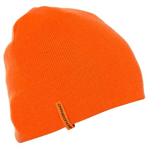 Gorro Caza Solognac 300 Naranja Verde Reversible