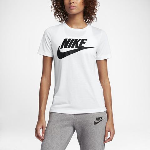 Nike Sportswear Essential Women's Logo Short-sleeve Top - White