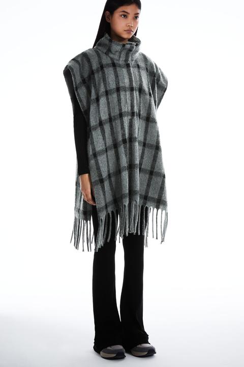 Poncho Oversize Flecos