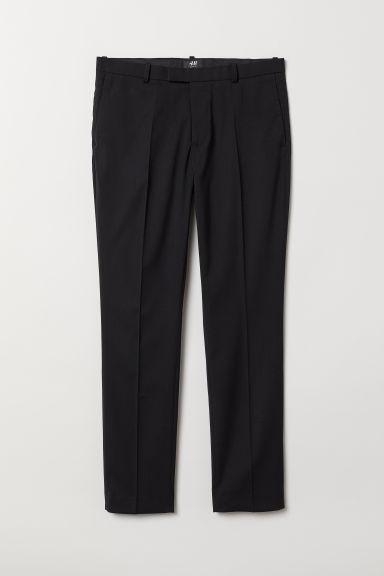 H & M - Pantaloni Completo Skinny Fit - Nero